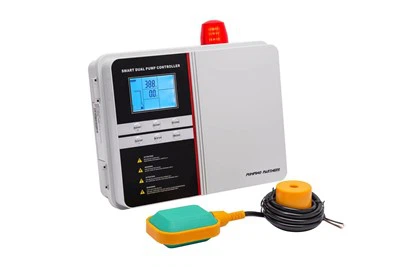 Ovládacie panely čerpacej stanice odpadových vôd